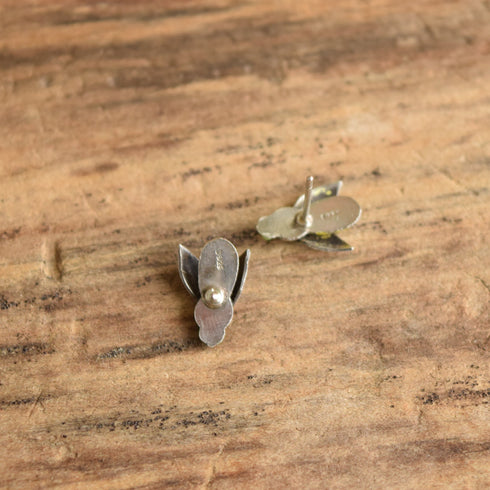 Bee Shaped Enamel Studs